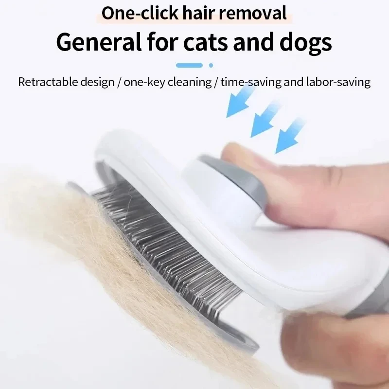 Self-Cleaning Pet Hair Brush 2