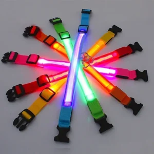 LED Rechargeable Dog Collar