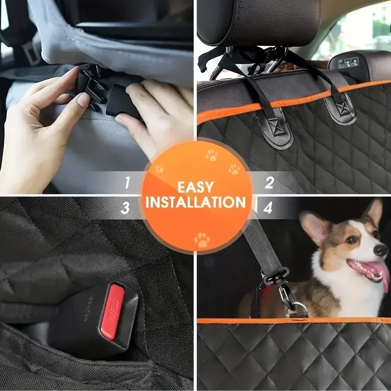 Waterproof Dog Car Seat Cover 5